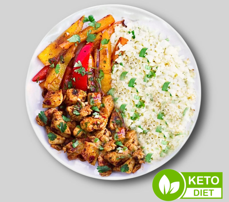 #93 Roast Chicken with Cauliflower Rice - keto