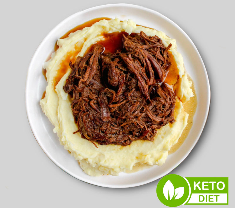#62 Ropa Vieja with Mashed Cauliflower - keto